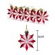 thumbnail image 5 of Colgante de Decoración de Árbol de Navidad Rojo con Forma de Estrella, Accesorio para Boda, Día de Año , Decoración de Ventana, Colgante, B, 5 of 5
