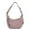 Light Purple, variant on DGMIOCS Nylon Crescent Crossbody Bag for Women Shoulder Tote Handbag Casual Sling Bag Dumpling Purse Bag for Outdoor Travel Coffee