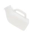 thumbnail image 2 of 1200ML Male Urinal Bottle with Cap, Reusable Plastic Portable Urinal for Men, Convenient Bedside Urinal for Home Care and Elderly Use, 2 of 6