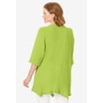 thumbnail image 2 of Woman Within Plus Size Handkerchief Hem Henley Tunic, 2 of 5
