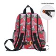 thumbnail image 5 of FORMRS Kids School Backpack with Front Zippered Pocket 12" Student Travel Daypack, Sweet Strawberry, 5 of 6