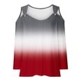 thumbnail image 5 of ibuvkizy Summer Tops for Women 2024 Clearance Womens Cold Shoulder Top Summer Basic T Shirts 3/4 Sleeve Casual Blouse Tshirts V-Neck Loose Solid Color Fade Shirts, 5 of 5