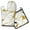 Gold and White, variant on Gold and White Marble Kitchen Oven Mitt and Pot Holder Sets 2 Pcs for Baking, Cooking and Grilling, Heat Resistant Up To 392 °F