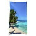 thumbnail image 2 of LACKUST Underwater World Series Beach Towel with Seaside Scenery - Sand-Proof Quick Dry Towel for Yoga Gym Beach Outings - 75x150cm (Color C), 2 of 5