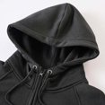 thumbnail image 6 of DDAPJ pyju Oversized Cargo Hoodies for Men Quarter Zip Pullover Raglan Long Sleeve Drawstring Athletic Hiking Work Sweatshirts with Multi Pockets XL, 6 of 7