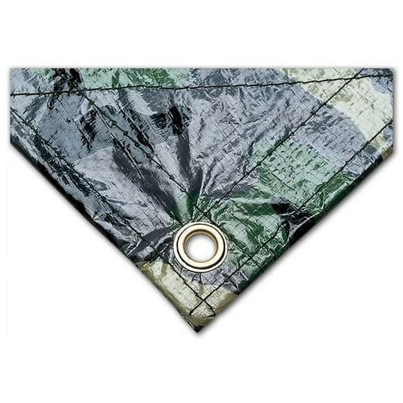 World Famous Camouflage Tarpaulin - 10' x 12'