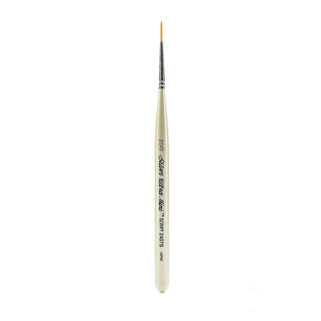 UPC: 0765179240571 | SILVER BRUSH LIMITED 2407S200 ULTRA MINI TAKLON SHORT HANDLE SCRIPT LINER 20/0