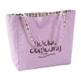 thumbnail image 2 of Bolso de hombro para mujer, bolso tote moderno y único, estilo hobo, ideal para , la , el y la oficina. Rosa, 2 of 8