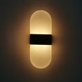 thumbnail image 2 of Mistaha AC 85-265V 6W Modern Wall Sconce Up Down Lamp Acrylic LEDs Wall Mounted Lights, 2 of 8