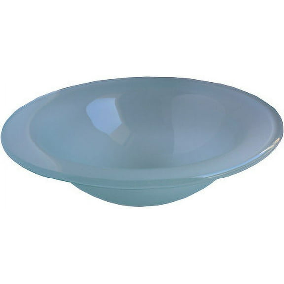 Above Counter Glass Vessel Basin - Frosted Green