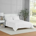 thumbnail image 6 of Mainstays King Comforter Set, Soft Lightweight & All Season, 3-Piece, White, 6 of 12
