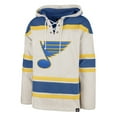thumbnail image 2 of Men's '47 Oatmeal St. Louis Blues Rockaway Lace-Up Pullover Hoodie, 2 of 3
