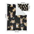 thumbnail image 5 of Cute Cartoon Corgi Duvet Cover and Pillowcase Set for Single Bedding, Bedroom Accessories for Kids Teens, 5 of 5
