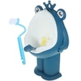 thumbnail image 5 of 1 juego de urinario de entrenamiento para orinar de pie con dibujos animados, bonito orinal de pared para niños., 5 of 5