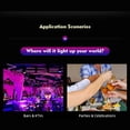 thumbnail image 4 of Water Activated LED Ice Cubes – 7 Color Flashing Star Shape Lights, Submersible Glow Toys for Drinks, Bath, Pool, 4 of 10