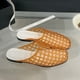 thumbnail image 4 of Mujeres Jelly Flats Se Desliza en Toboganes Malla para La Playa Verano Al Aire Libre (39) Naranja, 4 of 9