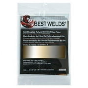 Gold Coated Filter Plate, Gold/9, 4.5 in x 5.25 in, Polycarbonate - 1 EA (901-932-110-9)