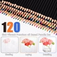 thumbnail image 4 of Lápices de colores Drawdart 120 con funda con cierre para adultos, 4 of 7