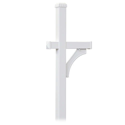 Salsbury Industries Deluxe Mailbox Post,Black