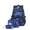 Dark Blue, variant on UJNDER Kids Starry Sky Backpack with Matching Pouch and Pencil Spacious 3 Piece Set for Boys and Girls Everyday School Use,Dark Blue,Mid