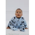 thumbnail image 5 of Disney Mickey Mouse Fleece 2 Pack Zip Up Coveralls Newborn, 5 of 5