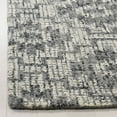 thumbnail image 3 of SAFAVIEH Abstract Joan Abstract Wool Area Rug, Ivory/Dark Gray, 5' x 8', 3 of 8