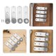 thumbnail image 3 of Door Bottom Support Wheels with 4Pcs Sliding Rubber Caster Rollers for Cabinets, 3 of 4