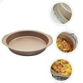 thumbnail image 3 of SKISUNO Wear Resistant Metal Oven Tray Golden Non Stick Baking Pan for Family Dinner and Parties, 3 of 8