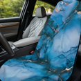 thumbnail image 4 of XYZCANDO Blue Marble with Gold Veins Pattern Breathable Car Seat Cover, Washable Stain Resistant Machine Washable Versatile Car Seat Towel for Cars, 4 of 11