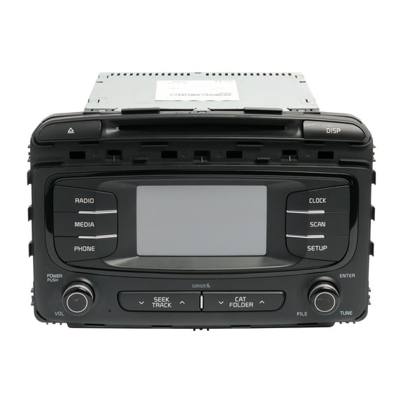 Restored 20162018 Kia Sorento AM FM Radio SiriusXM Single Disc CD Player 96180C6000WK (Refurbished)