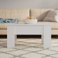 thumbnail image 1 of vidaXL Coffee Table White 79x49x41 cm Engineered Wood, 1 of 5