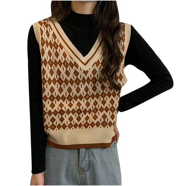 Floleo Women's Sweater Clearance Fall Winter Fashion Women's Knitted