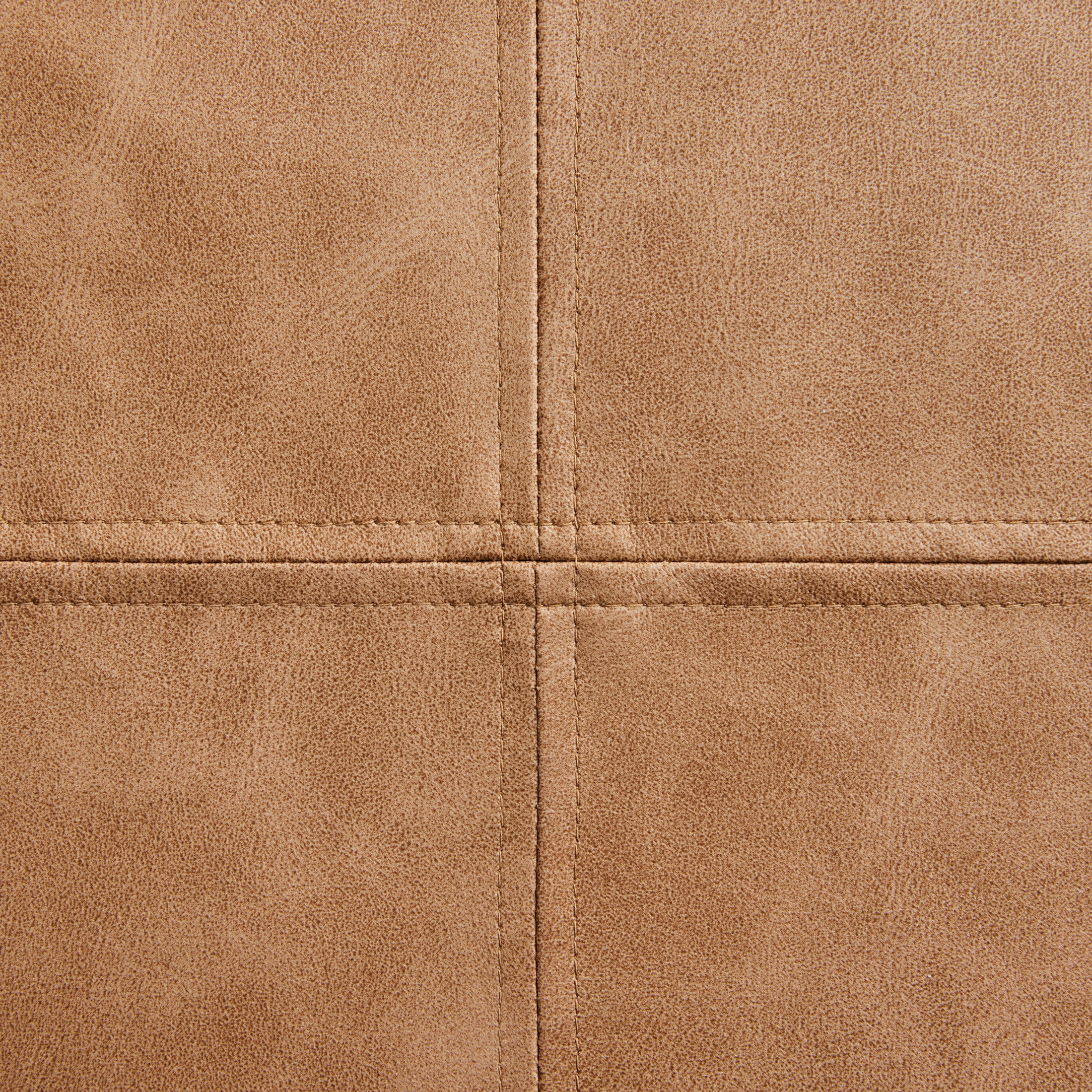 Better Homes & Gardens 14" x 24" Beige Vegan Leather Decorative Pillow