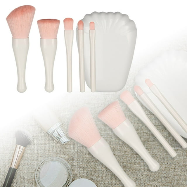 Makeup Brushes Set For Beginners Portable Shape Travel Brush Kit For All Skin Types Face Makeup Tools