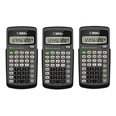 (3 Pack Value Bundle) Hymkun TI-30Xa Scientific Calculator, 10-Digit LCD
