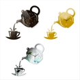 thumbnail image 4 of 3 Piezas DIY Acrílico de Café Tetera 3D Reloj de Pared Cocina Relojes de Pared Sala de Estar Comedor Decoración del Hogar Reloj, 4 of 5