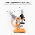 thumbnail image 4 of 1200X Microscope Children Optical Microscope with LED Light Collection Bottles 12pcs Slides for Kids Student Beginner Science Educational Toy, 4 of 6