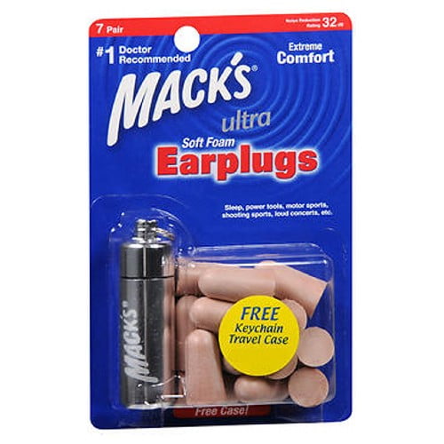 Macks Ultra Soft Foam Earplugs, 7 Pair Walmart Canada