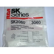 SK2060 Seven Segment Display Yellow (1 piece) - SK2060