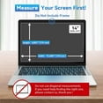 thumbnail image 4 of Laptop Screen Protector, 14 Inch Laptop Screen Private Filter Prevent Glaring Eye Friendly  for Notebook, 4 of 8