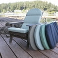 thumbnail image 6 of ARDEN Oceantex Outdoor Rocking Chair or Adirondack Cushion, 21.5 x 19, Water Repellent, Fade Resistant 19 x 21.5, Sky Blue, 6 of 12