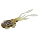 thumbnail image 3 of Calamar artificial suave y luminoso, aparejos de pesca de agua salada de cola larga realistas gris Zulema Cebo de pulpo de pesca de agua salada, 3 of 7