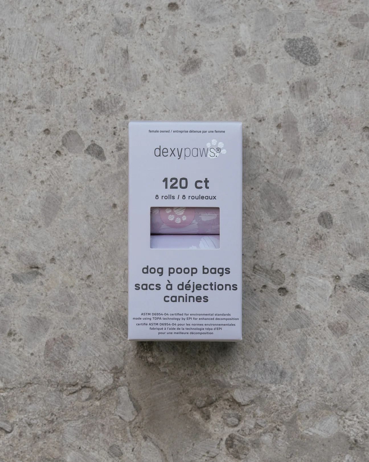 Dexypaws Lilac Poop Bags 120 Bags