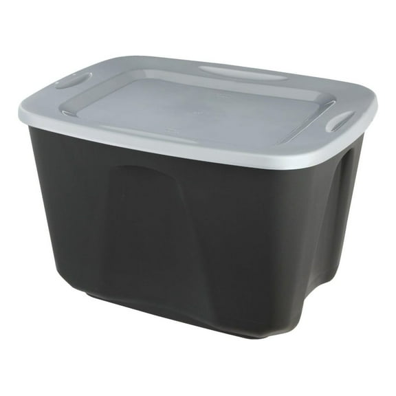 6618BKTS.128 Tote, 18 Gallon, Black