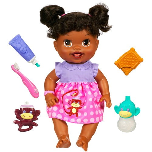 Baby Alive Baby's New Teeth Doll, AfricanAmerican