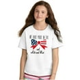 thumbnail image 4 of We Have Pride USA Flag Ribbon Bow Girls Kids T Shirt Tees Teen Brisco Brands X, 4 of 6