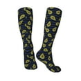 thumbnail image 5 of Lsque Avocado Printed Crew Socks Men's Women's LightWeight Thin Casual Calf Socks ,Knee High Socks,Cotton Socks, 5 of 9