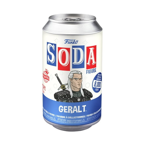Funko Soda: The Witcher Geralt 4.25" Figure in a Can