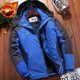 thumbnail image 3 of Chaqueta de plumón roja para hombre con cremallera, abrigos acolchados para hombre, parkas con relleno y capucha, modelos de invierno, moda 2024, novedad en ropa exterior, casual y, 3 of 5
