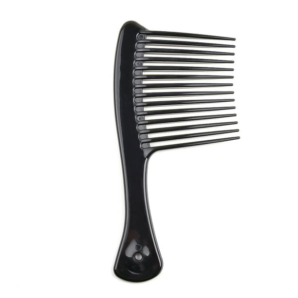 ELENXS Axe-shaped Large Plastic Hairdressing Comb Wear Resistant Wide Tooth  Comb Thicken Kitchen Knife Shape Hair Comb Heat Resistant with Wide Round  Tooth for Hairstyle Making 